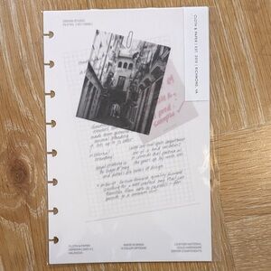 Cloth & Paper Behind the Scenes Dashboard Duo | Half Letter